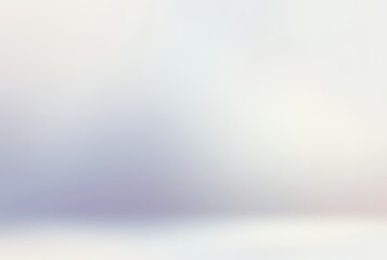Fototapeta premium White grey empty room 3d render. Blur texture of wall and floor. Plain background.