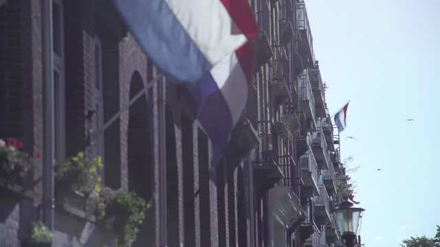Waving Dutch Flag / Wapperende Nederlandse vlag
