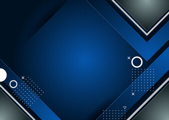 Blue Diagonal Line Background, geometric shapes and gradient.