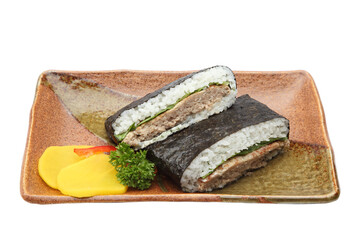 おにぎりサンド肉