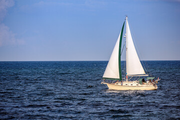 sailboat on the ocean