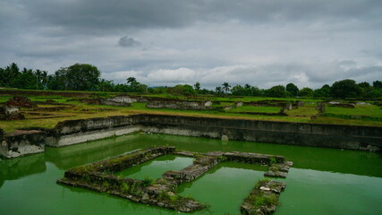 Fototapeta premium The ruins of the ancient palace in Banten Indonesia