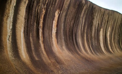 Wave Rock in WA Australia