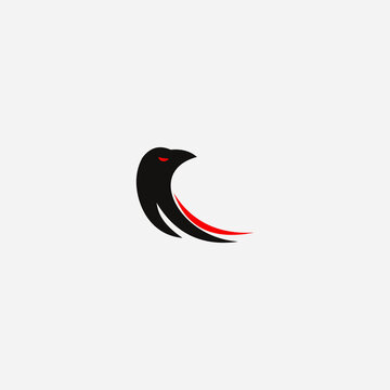 black and white abstract logo revan templet