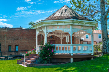 White Gazebo in Plymouth, California-001