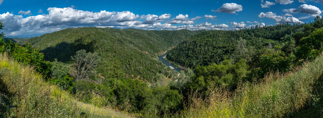 Auburn, California in Placer County and American RIver-001