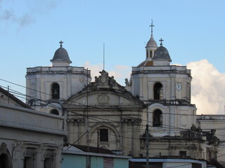 Fototapeta na wymiar Parroquia Nuestra Señora de la Merced - GUATEMALA CITY - CIUDAD DE GUATEMALA