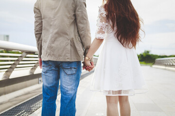 Happy young couple