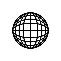 abstract globe icon