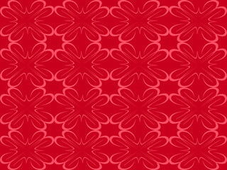 Seamless pattern design with floral background elements, beautiful ornaments, black, white, orange, pink, red, green, yellow, blue, gray, purple