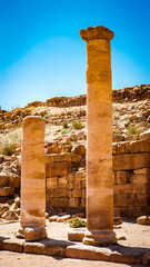 It's Colonade road in Petra (Rose City), Jordan. The city of Petra was lost for over 1000 years....
