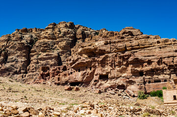 It's Rock in Petra (Rose City), Jordan. The city of Petra was lost for over 1000 years. Now one of...