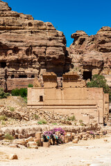 It's Cardo Maximum in Petra (Rose City), Jordan. The city of Petra was lost for over 1000 years....