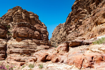 It's Mountains in Petra, Jordan