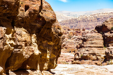 It's Mountains of Petra, Jordan