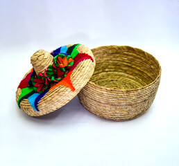 Traditional Basket from Mexico - Tortillero mexicano