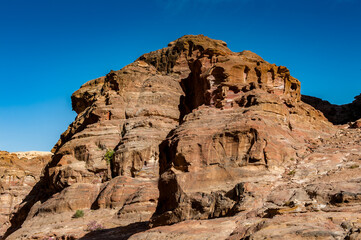 Fototapeta premium It's Nature and mountains of Petra, Jordan