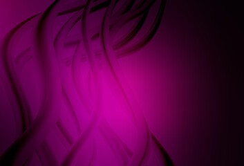 Dark Pink vector blurred template.