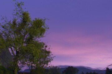 time lapse sunset