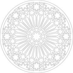 Rose Window, Fig. 15, round 1, half 1, framework