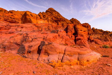 Nature of Petra, Jordan. Petra is one the New Seven Wonders of the World