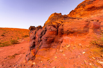 Nature of Petra, Jordan. Petra is one the New Seven Wonders of the World