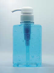 70% alcohol hand sanitizer pump bottle for anti COVID 19 (coronavirus).