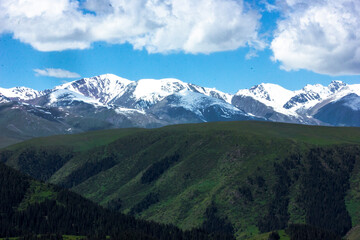 Fototapeta premium the sky in mountains