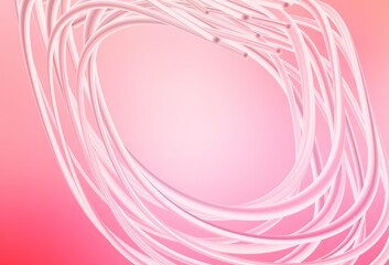 Light Pink, Yellow vector colorful blur background.