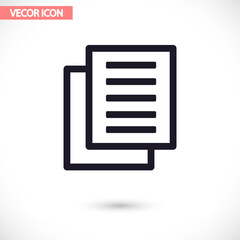 Files  vector icon , lorem ipsum Flat design