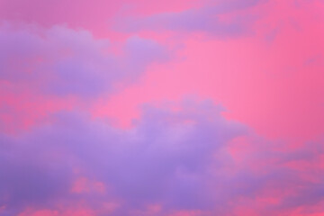Fototapeta premium Beautiful evening clouds. The sky at sunset.