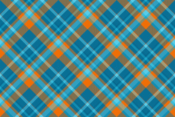 Tartan scotland seamless plaid pattern vector. Retro background fabric. Vintage check color square geometric texture.