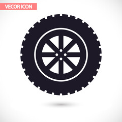 Fototapeta premium Settings vector icon , lorem ipsum Flat design