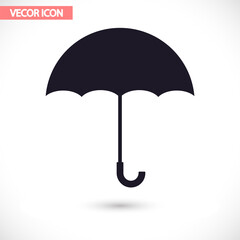 Umbrella vector icon  , lorem ipsum Flat design