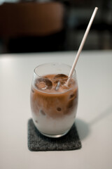 hot chocolate with whipped cream