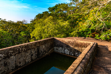 Archaeological Remains of Sigiriya, Sri Lanka. UNESCO World Heritage Site