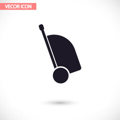 Bag  vector icon , lorem ipsum Flat design