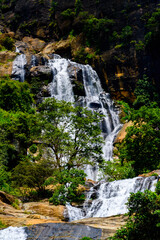 Rawana water fall of Sri Lanka