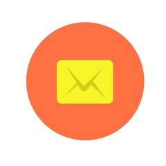 vector illustration of e mail icon