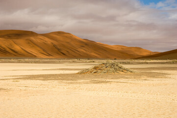 Fototapeta na wymiar scenic view over landscape namibia