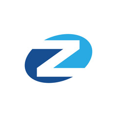 Initial Z letter logo design template