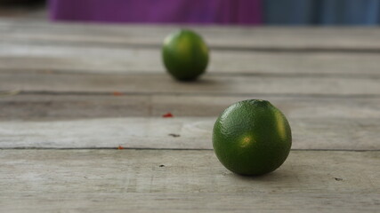 Lime green in the right corner of the image.