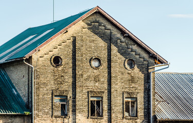 The building of the old mill in Srbobran, Vojvodina - Serbia 