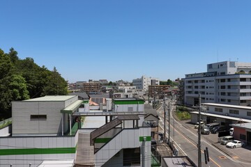Fototapeta na wymiar 大和市草柳の街並み（神奈川県）