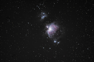 Orion and Running man Nebulae