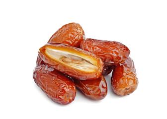 Dates isolated on white background