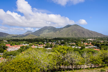 Fototapeta na wymiar It's Panoramic view of the Isla Margarita, Venezuela