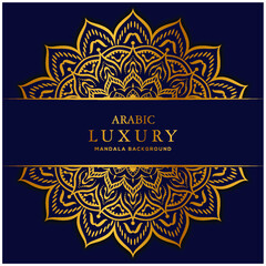 Luxury Mandala Abstract Background For print, poster, cover, brochure, flyer, banner