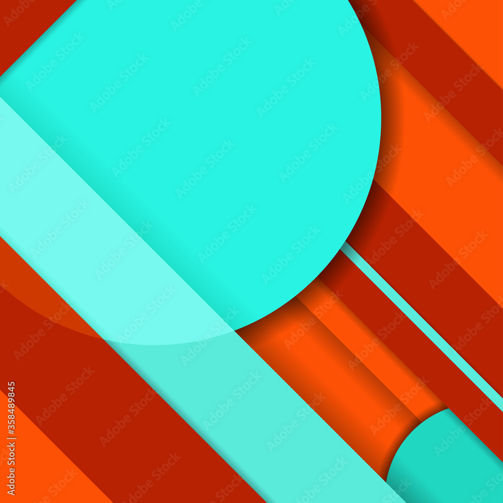 Poster abstract background digital design material design template.