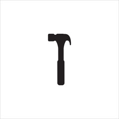 Hammer tool icon vector